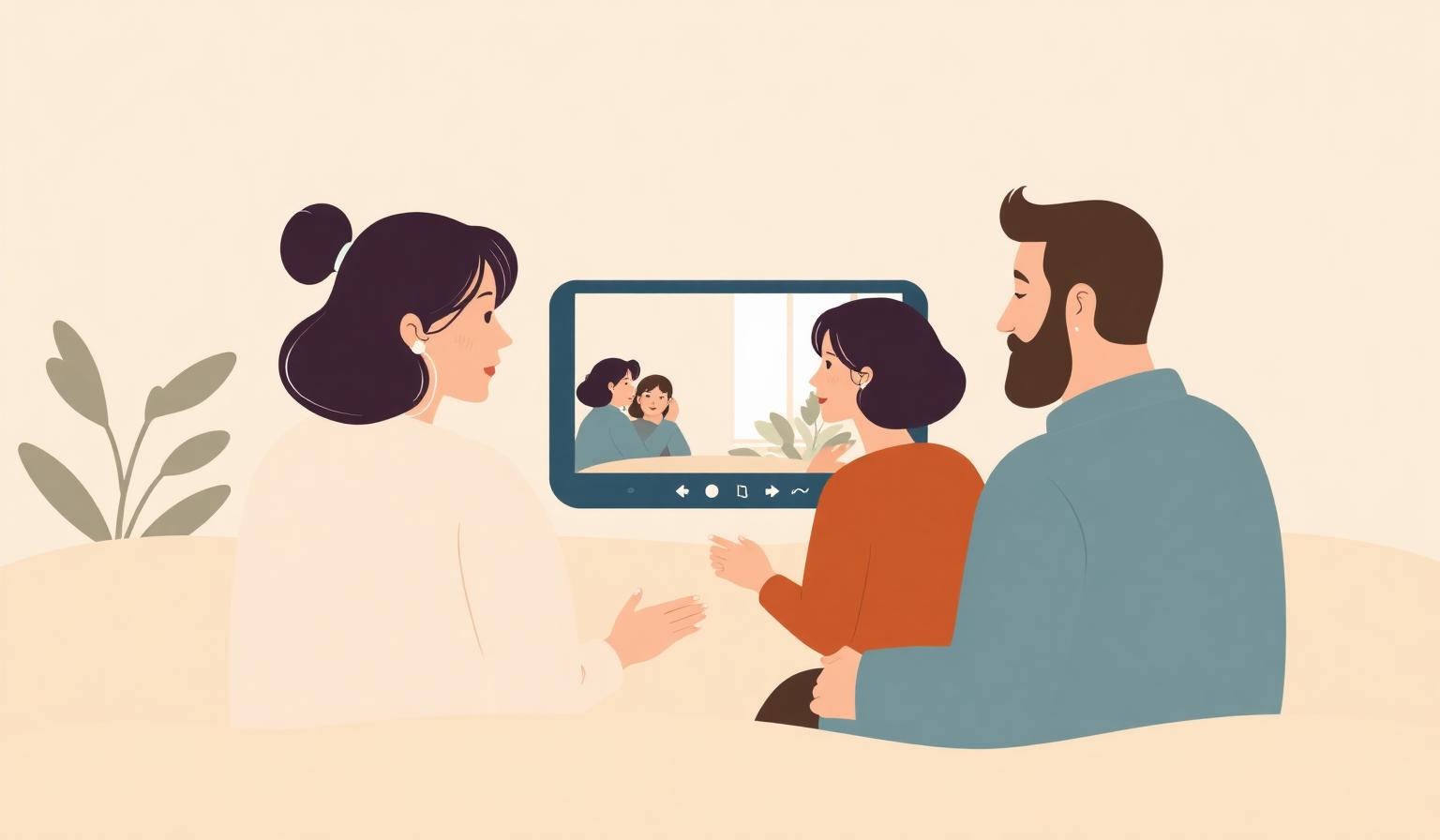 Titelbild: Coaching per Video: Professionelle Unterstützung für Familien im digitalen Zeitalter